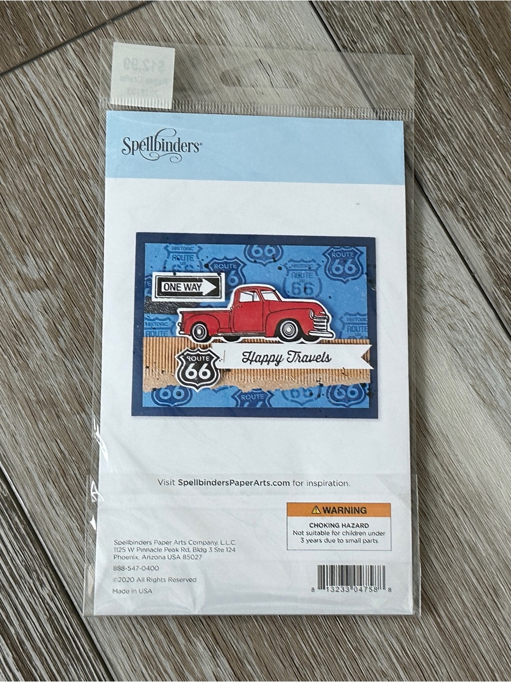 NWT Spellbinders Hit The Road 10 Clear Photopolymer Stamps
